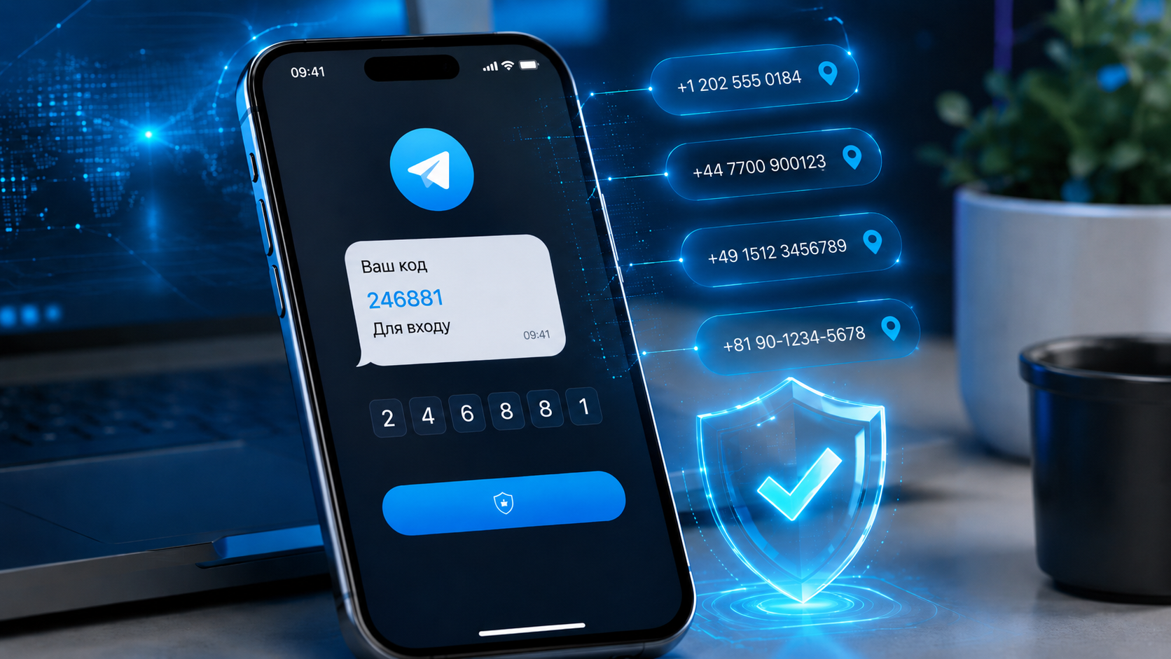 Сервіс TeleNumber для користувачів з України
